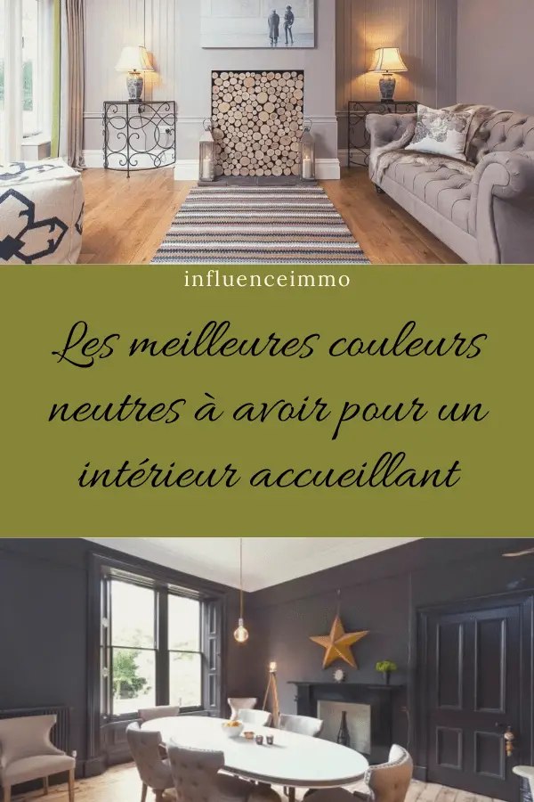 Les meilleures couleurs neutres à avoir pour un intérieur ...