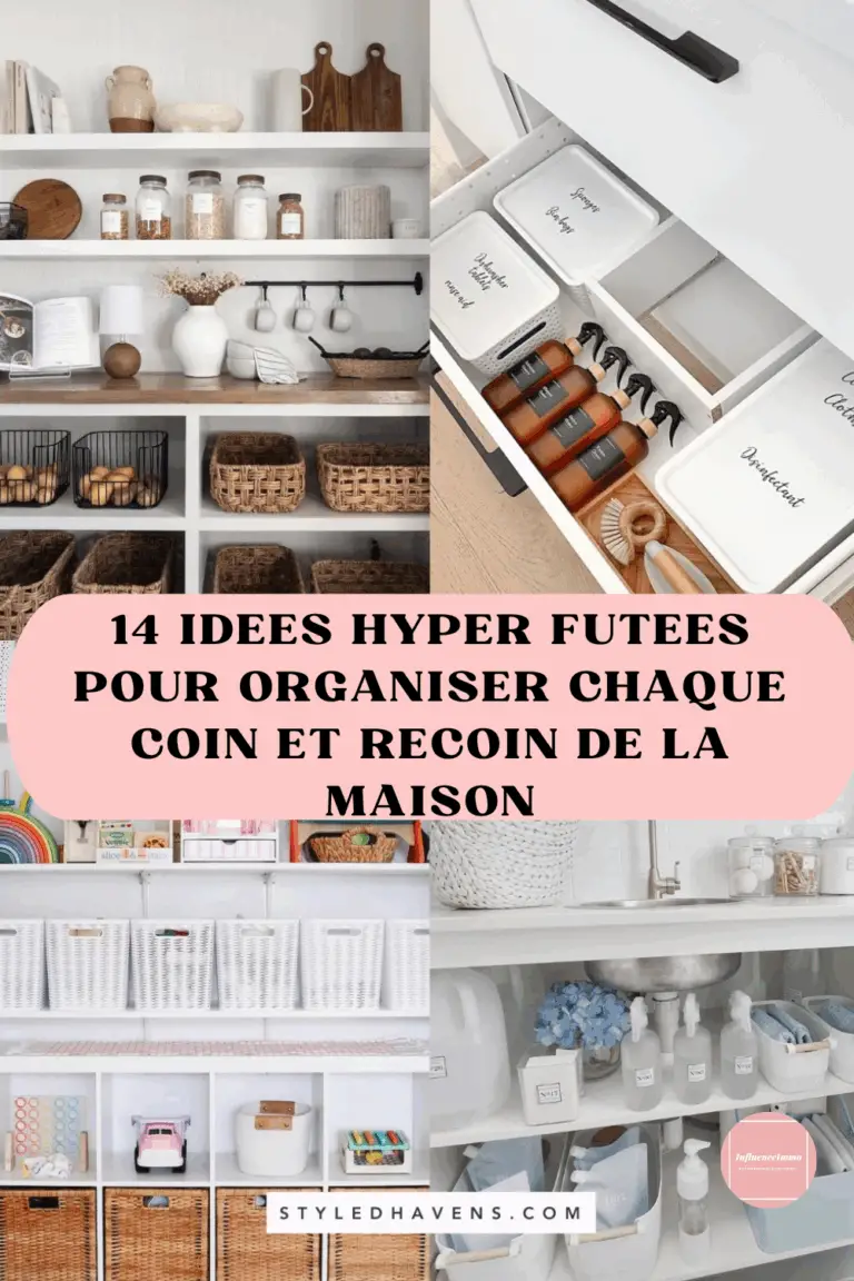 14 idées pour organiser tous les recoins de la maison