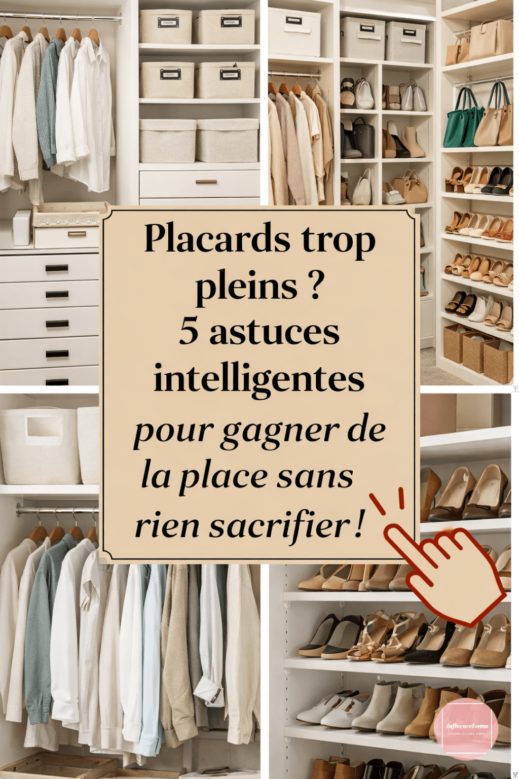 Placards trop pleins ? 5 astuces intelligentes pour gagner de la place sans rien sacrifier