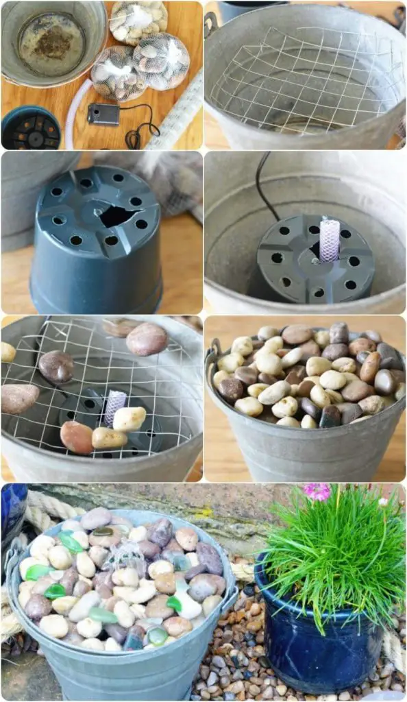 24 Superbes Id Es De Fontaines A Faire Soi M Me   08 Diy Water Feature Ideas Homebnc 594x1024 