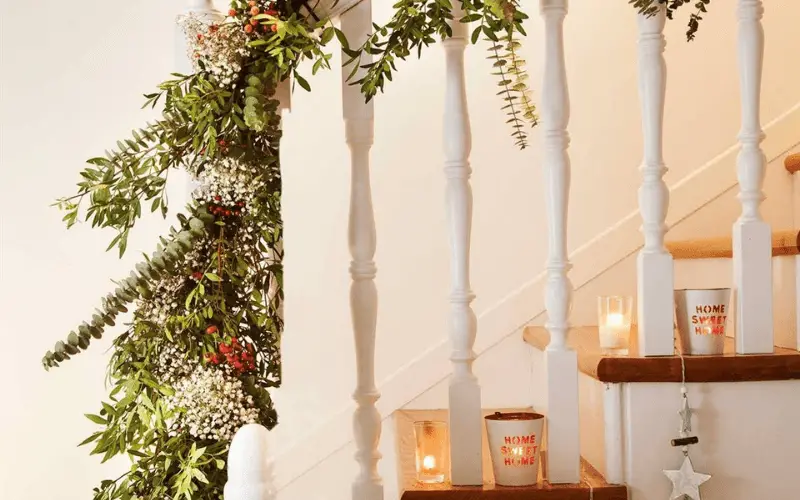 Comment Décorer Une Rampe D Escalier Pour Noel