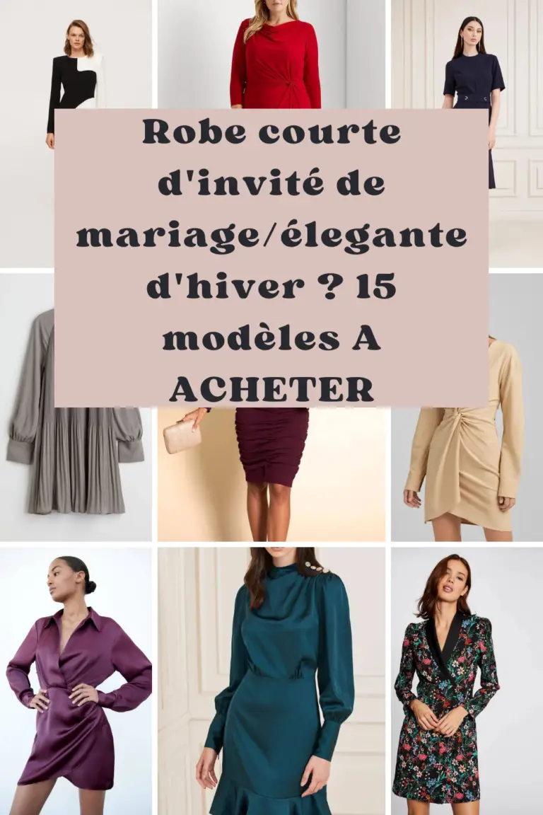 Robe Invité Mariage Hiver