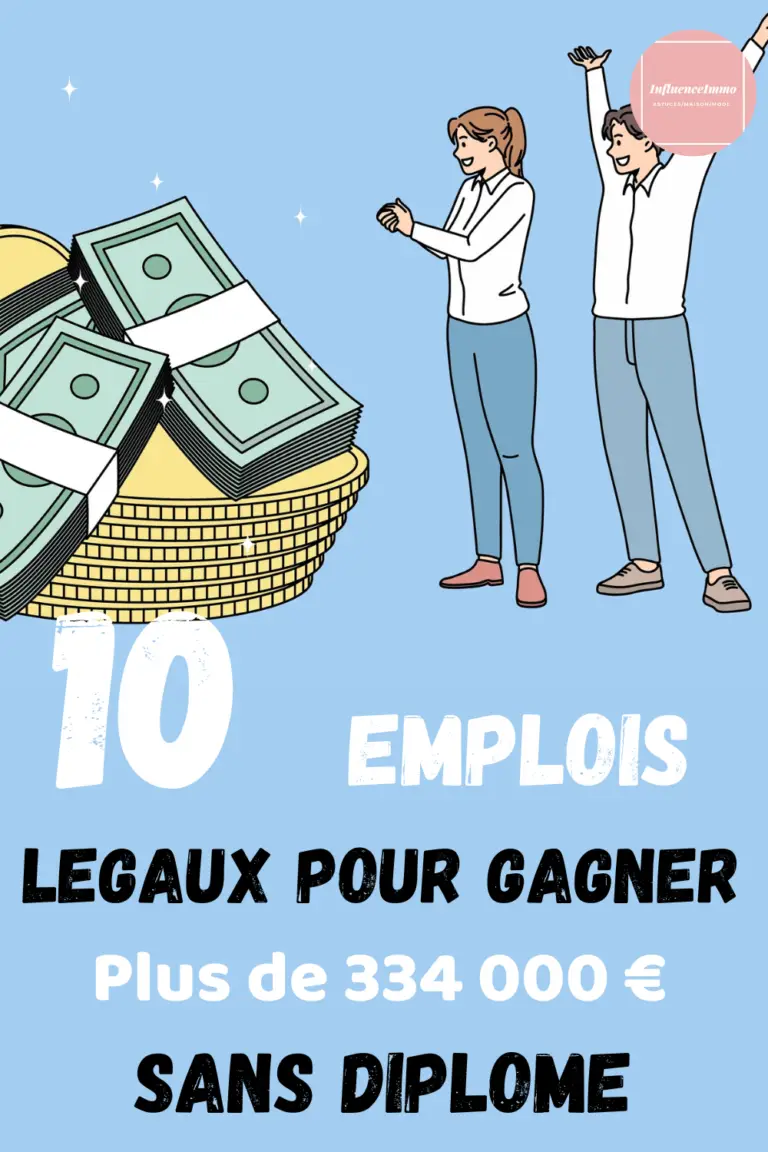 10 Emplois Sans Diplôme Pour Gagner Plus de 334 000 € Par An