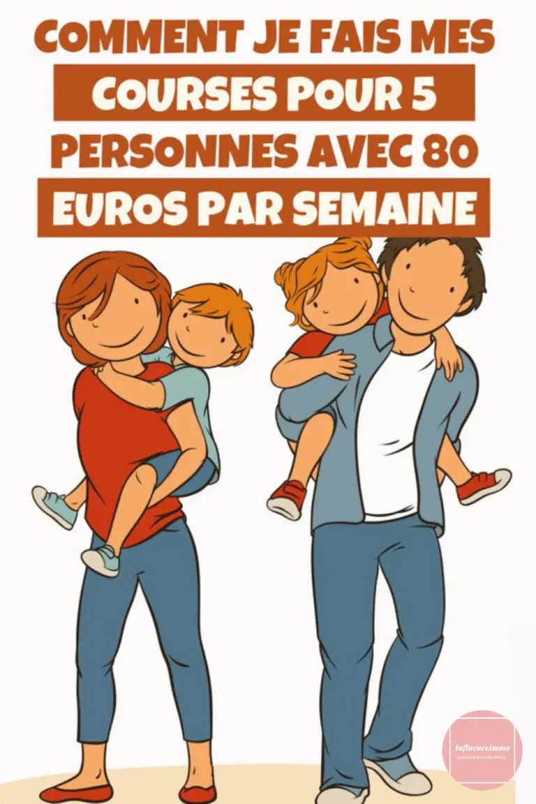 Comment Faire Ses Courses Pour La Semaine Pour 5 Pour 80 Euros