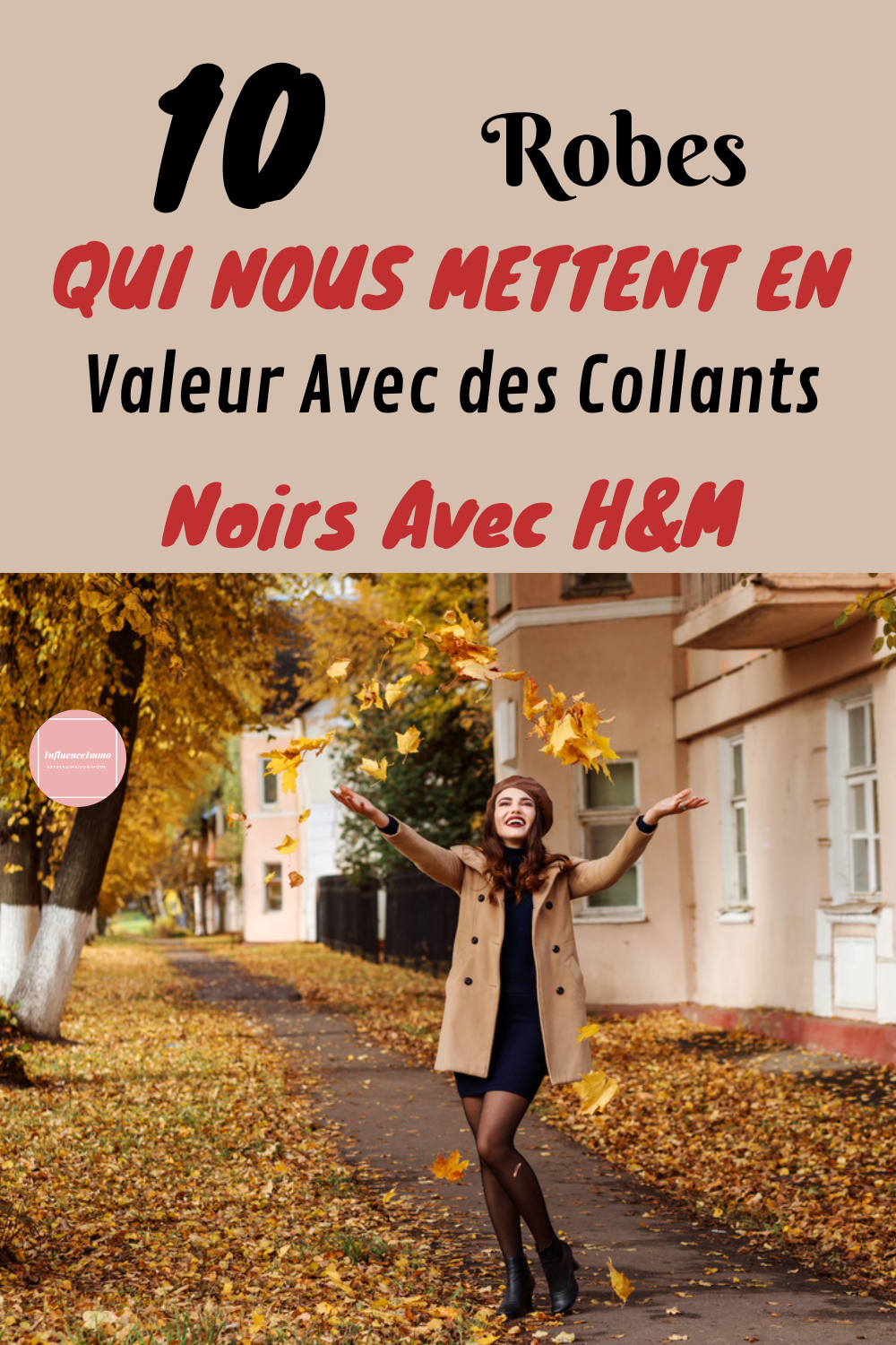 10 Robes Amples H&M A Porter Avec Des Collants Noir Pour Cet Hiver