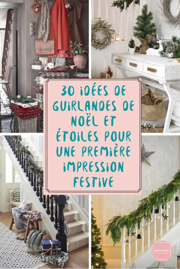 Stickers Muraux Noël Fond Rouge Avec Lumières, étoiles & Lunes - 2 Bandes 77x200cm Amovibles