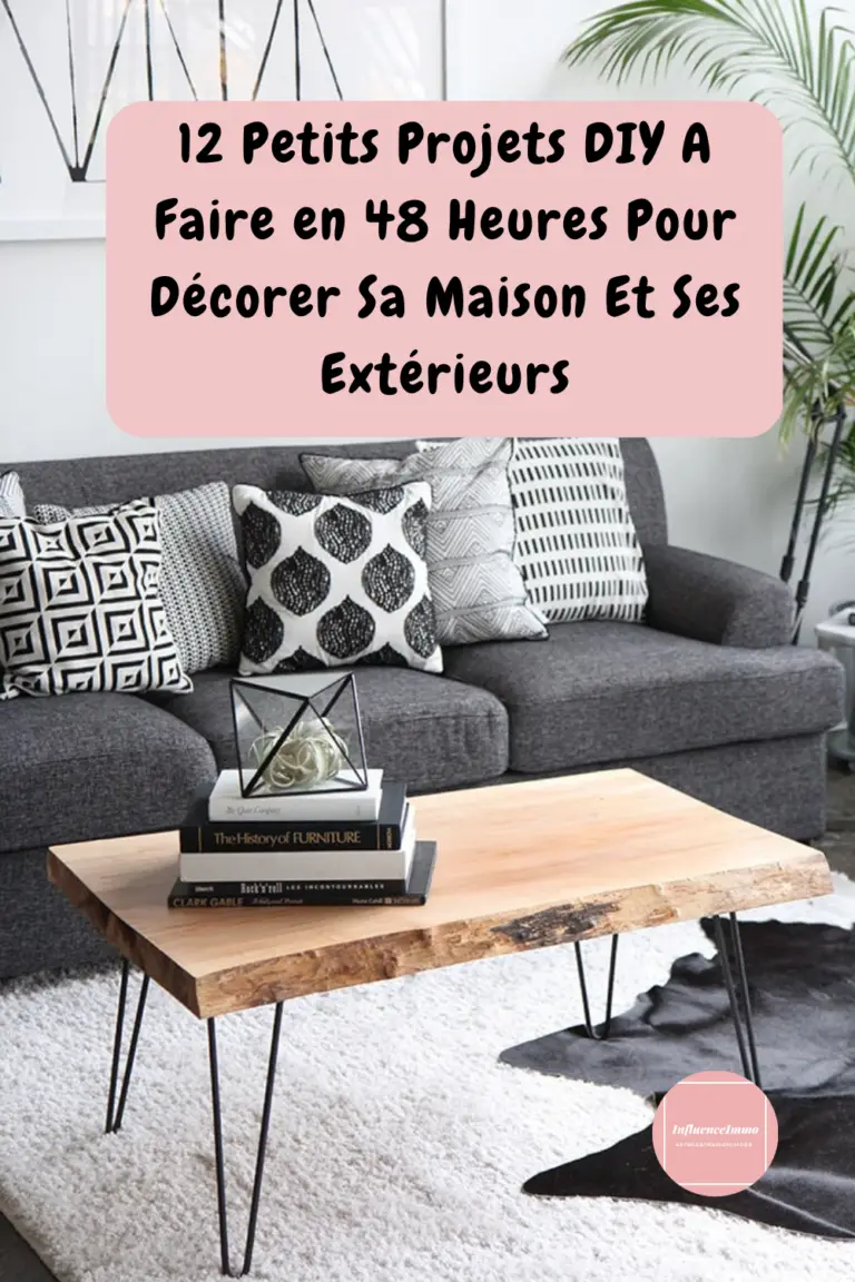 12 Petits Projets de Bricolage A Faire En 48 Heures Pour Sa Maison