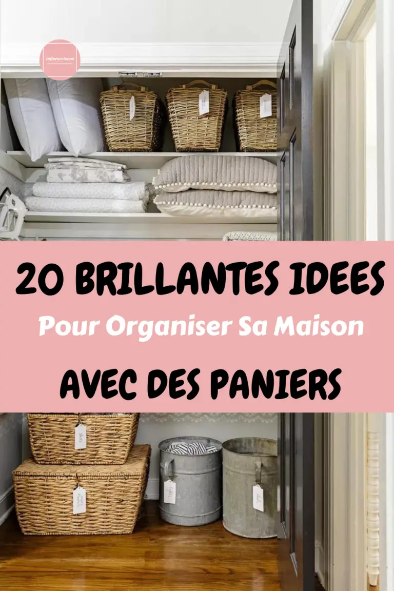 Id Es Intelligentes Pour Organiser Sa Maison Avec Des Paniers