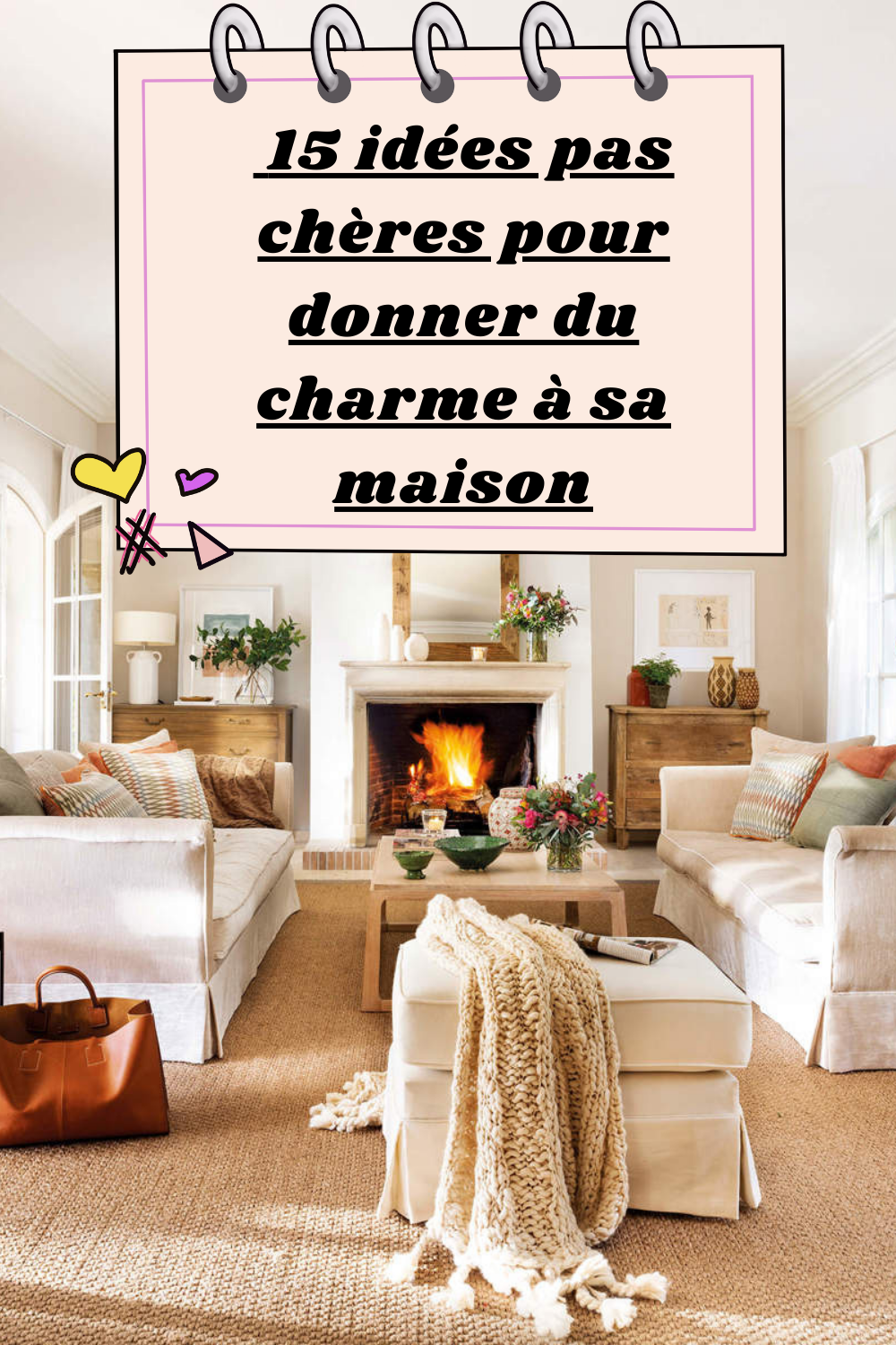 idées pas chères pour donner du charme à sa maison intérieur cosy décoration accessible