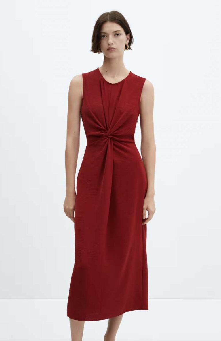 Robe Noire Mango Taille XS - Classique Habillé, Longueur Midi Moulante - Très Bon état