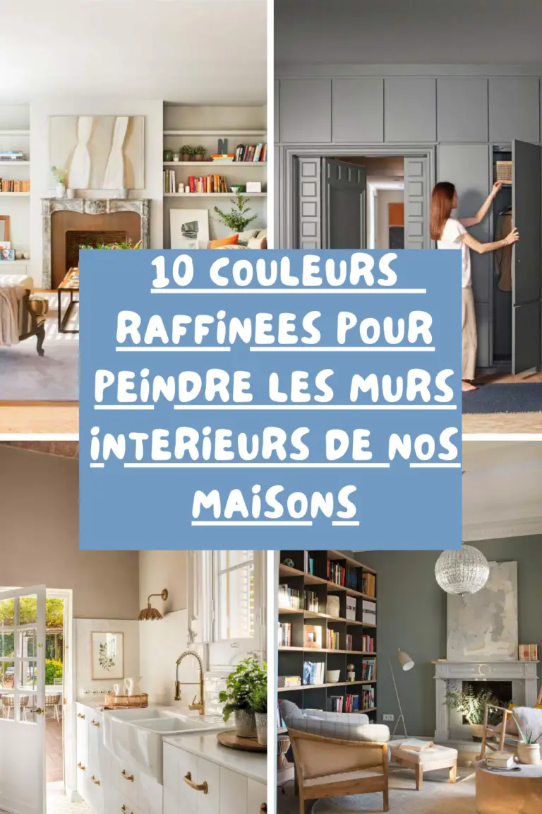 10 Couleurs Les Plus Elégantes Pour Les Murs de La Maison