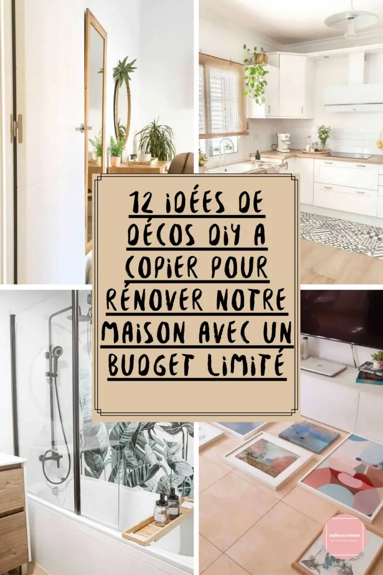 12 Idées de Decos DIY Pour Rénover Notre Intérieur en 48 Heures