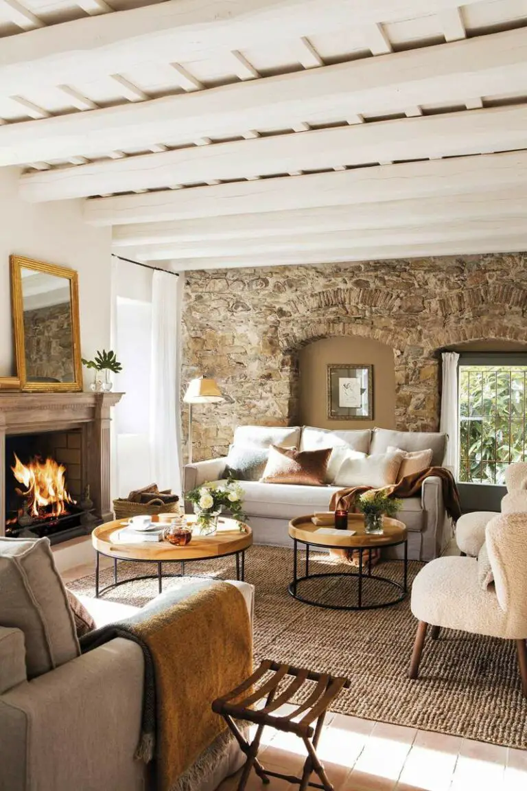 9 Secrets Pour Rendre Votre Salon Plus Rustique Et Confortable