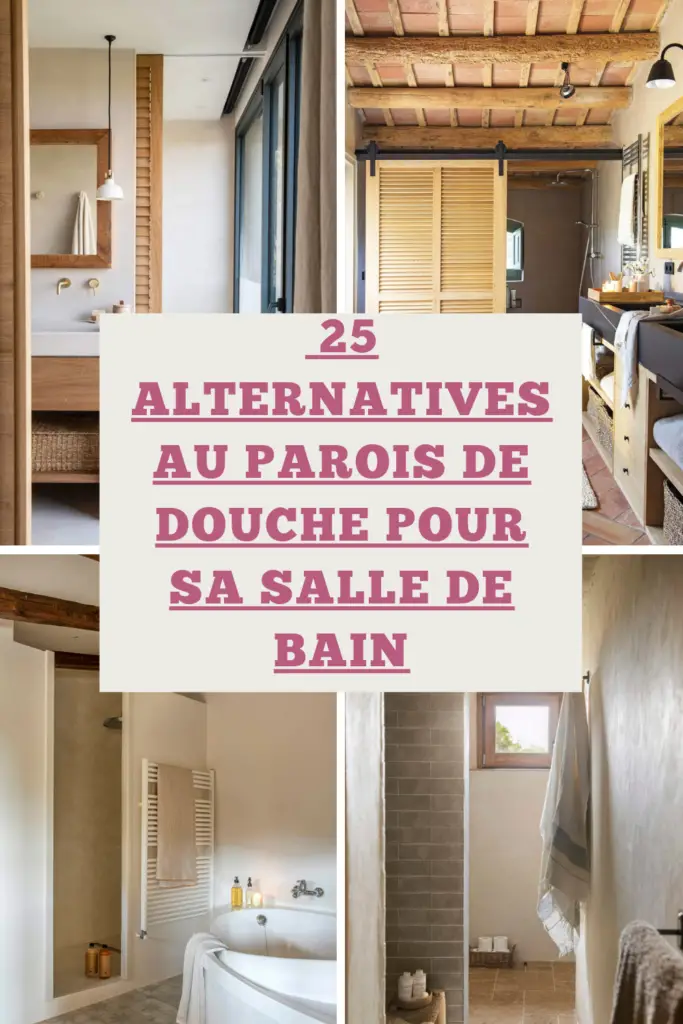 25 Idées Pour Transformer Sa Salle de Bain Sans Paroi De Douche — free download