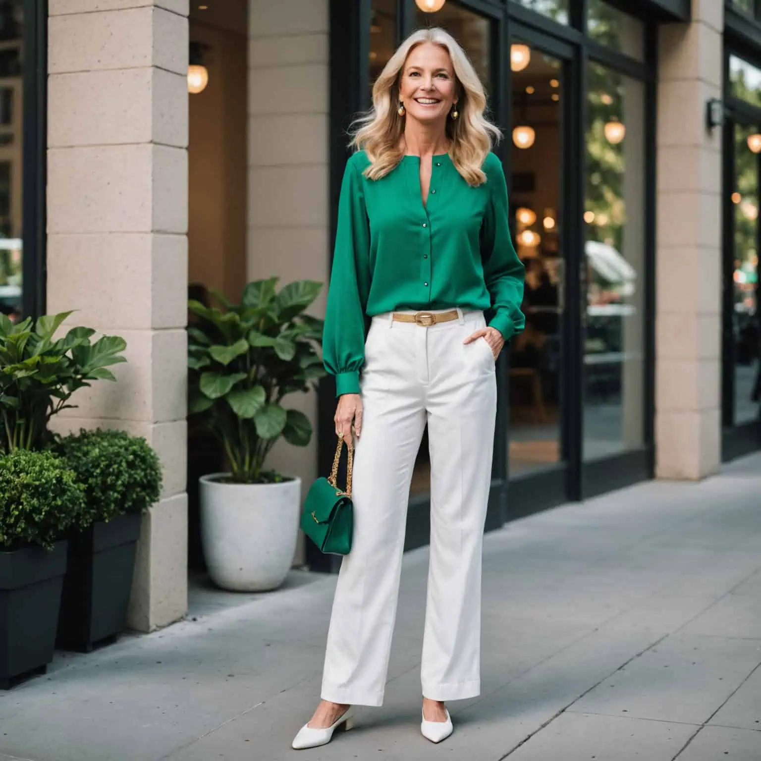 Pantalon blanc : l’élégance estivale par excellence