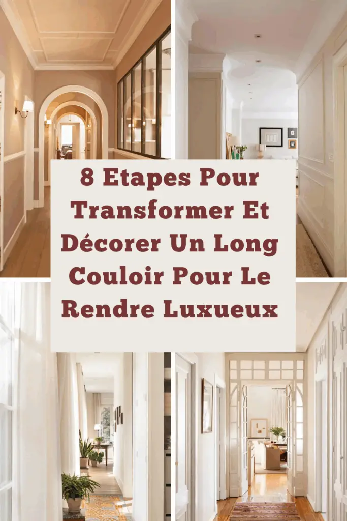 Optimisez l'Espace : 8 Idées pour un Couloir Long et Étroit