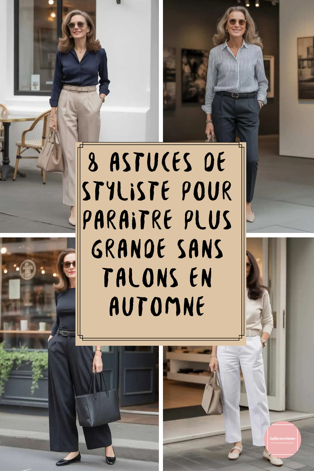 8 astuces pour une tenue d'automne qui vous fera paraître plus grande  (sans talons)
