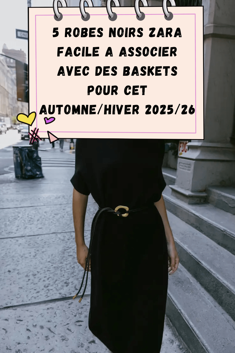 Comment Bien Combiner La Robe Noir Pour Cet Automne/Hiver 2025/26 Avec Zara ( baskets Ou Bottes)