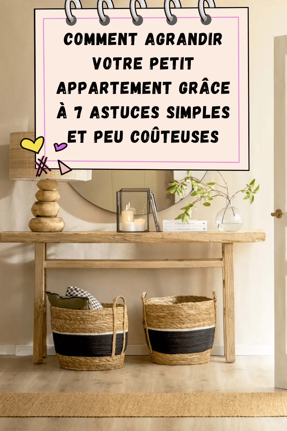 7 Astuces Simples Pour Agrandir Votre Petit Appartement Qui Sont Peu Couteuses