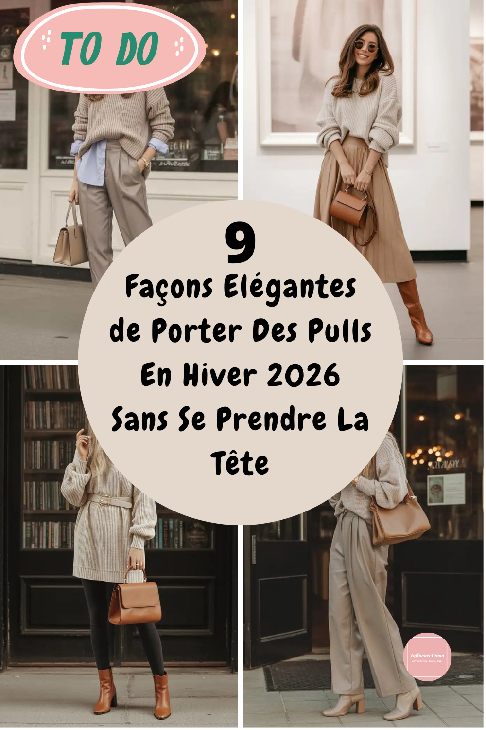 Façons Elégantes de Porter Des Pulls En Hiver 2026 Sans Se Prendre La Tête